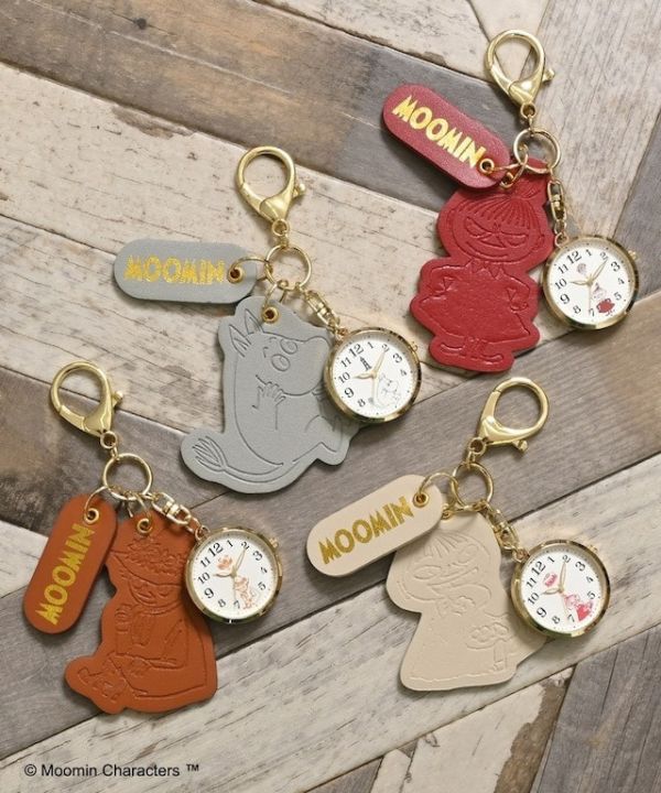 MOOMIN 角色造型掛錶吊飾 