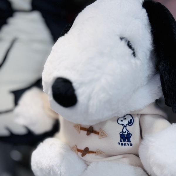 Snoopy Museum 史努比玩偶M專用 連帽牛角扣大衣 