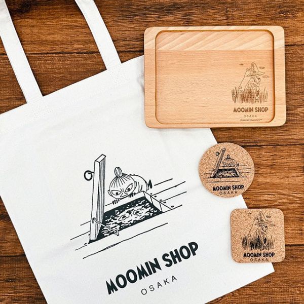 Moomin Shop Osaka 大阪限定 杯墊&托盤 