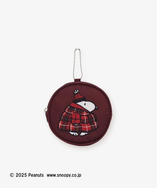 AT 史努比環保袋附圓收納包吊飾 