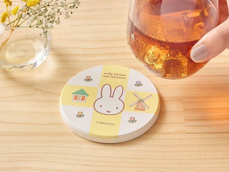 Miffy kitchen 米菲硅藻土杯墊 