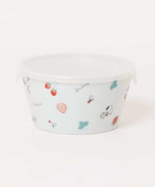 Snoopy 手繪風草莓系列餐具 