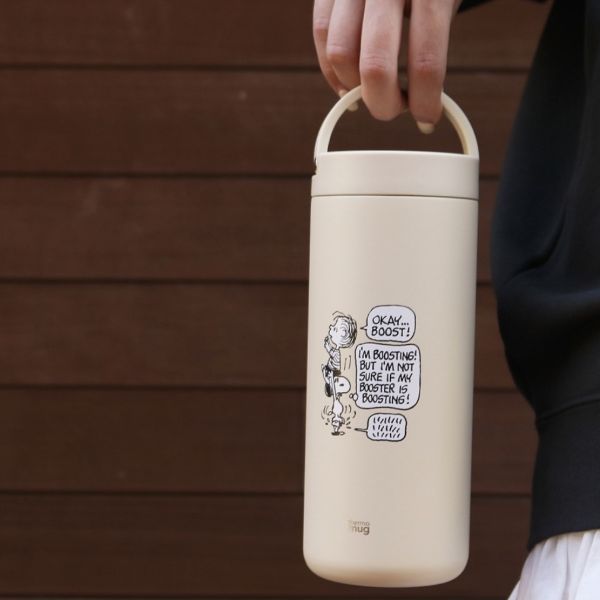 PEANUTS Cafe 手提大容量保溫瓶 