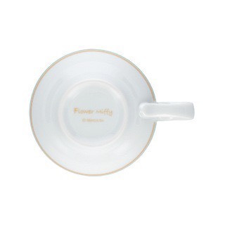 Flower miffy 米菲草莓派對燙金陶瓷茶杯 