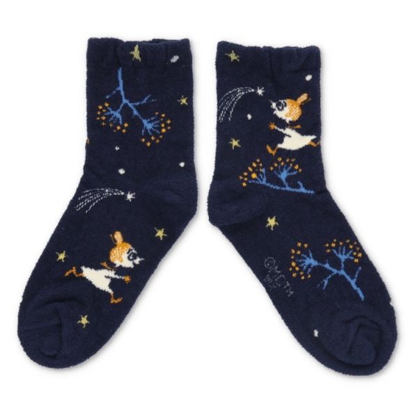 小不點星空冬季棉襪 