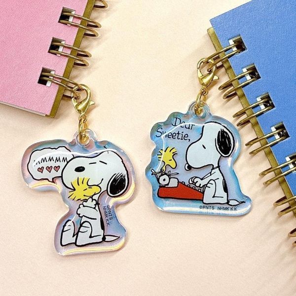 SNOOPY × WOODSTOCK 造型萬用吊飾 