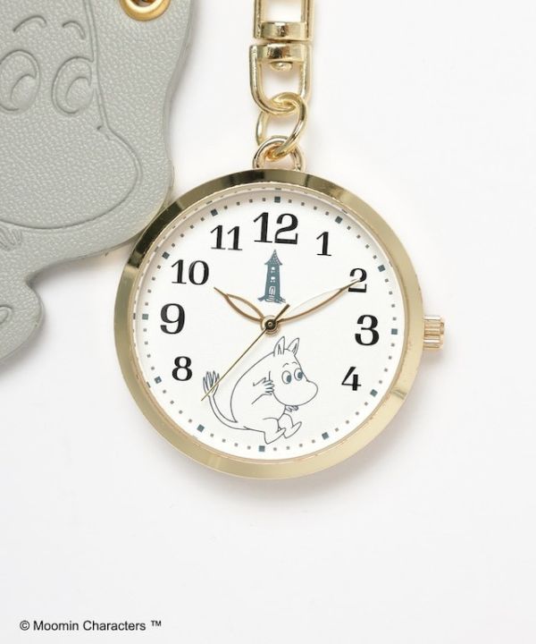 MOOMIN 角色造型掛錶吊飾 