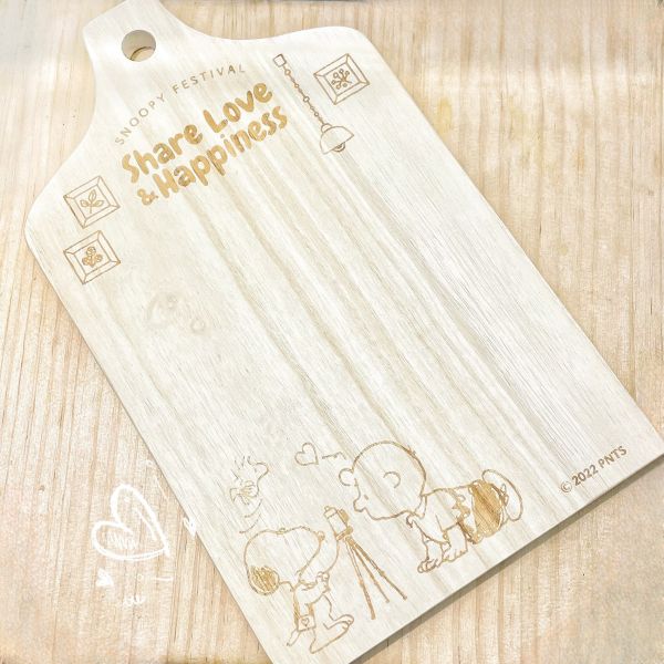 史努比 多用途桐木砧板(三款) 