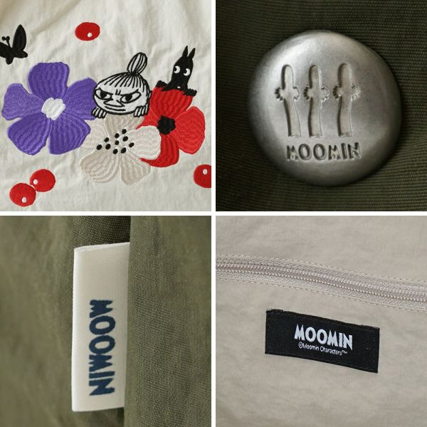 Moomin 刺繡輕量托特包 