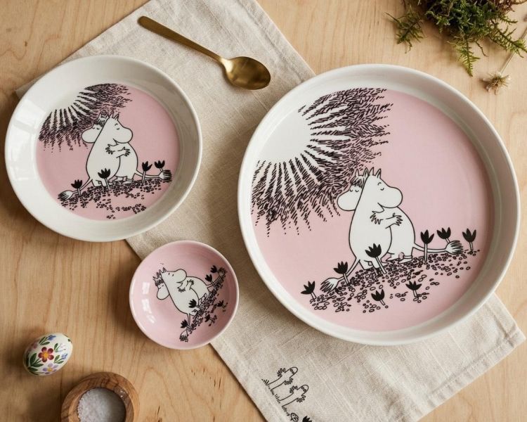 MOOMIN ARABIA Love系列 30週年紀念 餐具系列 