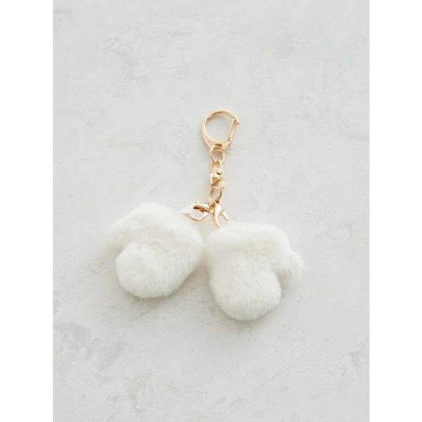 MIFFY & BORIS 暖暖毛絨手套吊飾 