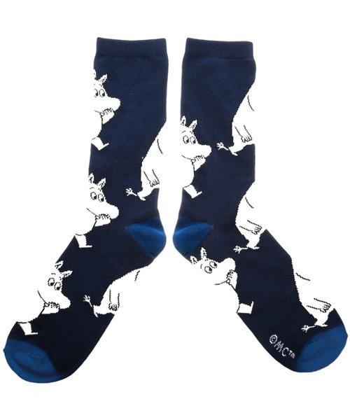 Moomin By Nordicbuddies Y2K復古中長襪 