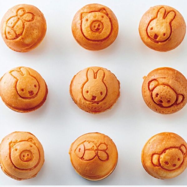 Miffy  雞蛋糕、章魚燒烤盤 