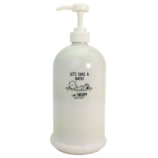 Peanuts X zero JAPAN 陶瓷沐浴乳空瓶 