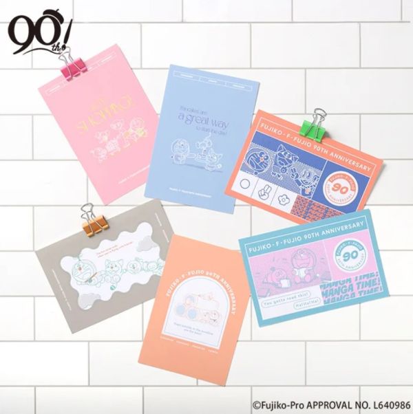 Flowering X I'm Doraemon 90周年紀念明信片 