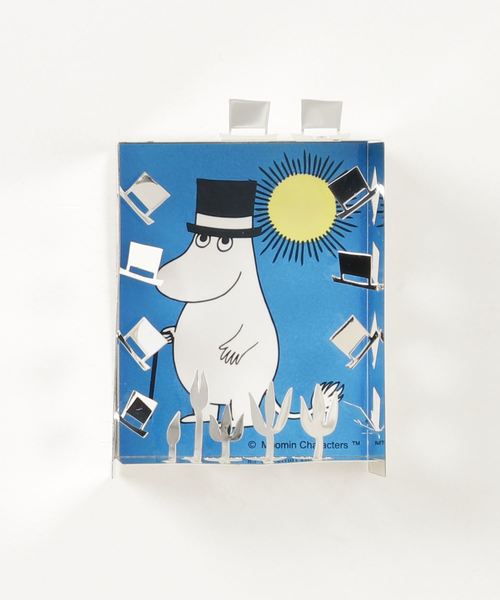 pluto produkter X moomin 姆明爸媽浮雕磁鐵 