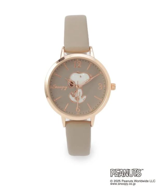 PEANUTS 史努比優雅腕錶 