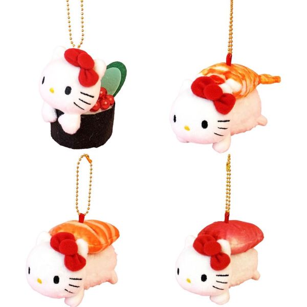 Sanrio Kitty 壽司珠鏈玩偶吊飾 