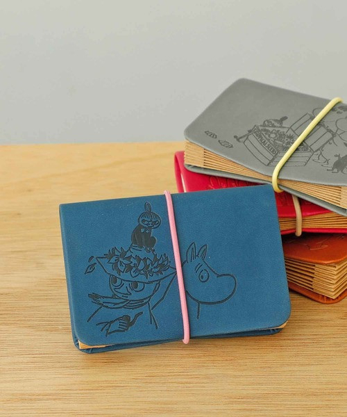 Moomin 卡片收納短夾 (四色) 