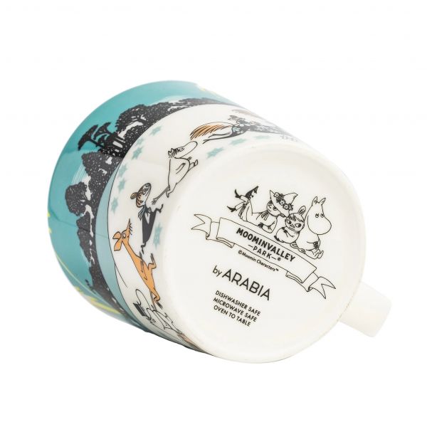 Moomin X ARABIA 戶外嬉遊彩繪馬克杯 