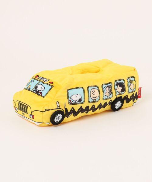 PEANUTS 校車面紙套 
