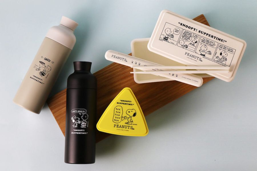 PEANUTS Cafe 限定 三角飯糰保冷保鮮盒 