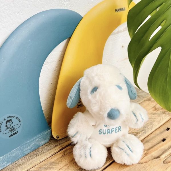 Snoopy surf shop 史努比Hawaii柔軟沙包玩偶 