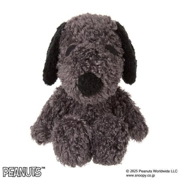 Hello! MY Snoopy 黑灰色療癒絨毛玩偶 