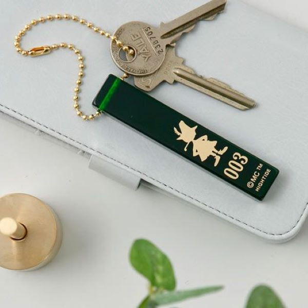 Moomin 復古風格壓克力鑰匙鍊(圈) 