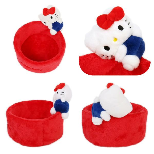 Hello Kitty 絨毛小物收納盒 (兩款) 