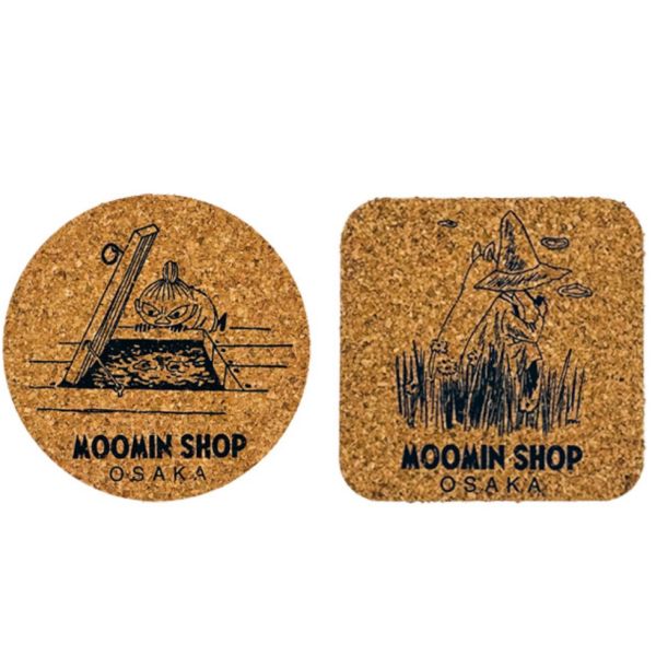 Moomin Shop Osaka 大阪限定 杯墊&托盤 