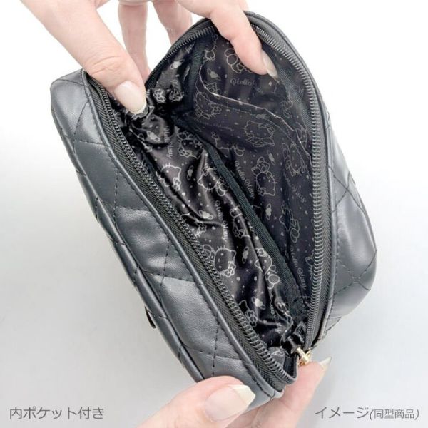 Hello Kitty 金屬質感蝴蝶結側背包（羽翼款） 