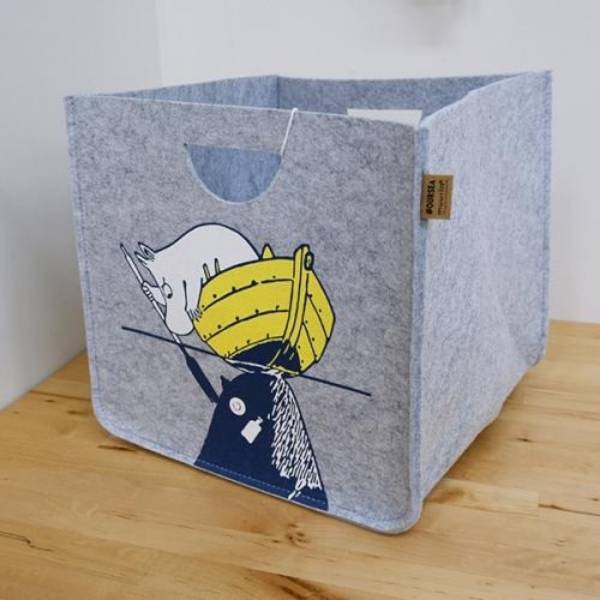 muurla X Moomin毛氈收納籃 