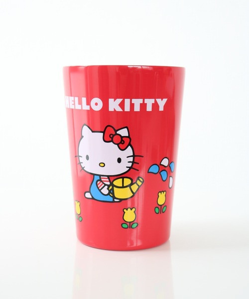 Hello Kitty 復古圖案不銹鋼杯 