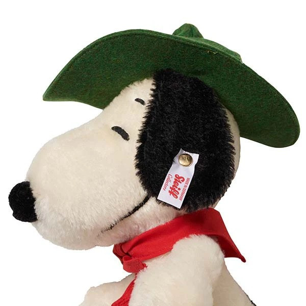 steiff 德國金耳釦 x snoopy 日本限定 小獵犬童子軍 羊毛手工玩偶 