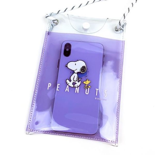 Snoopy 史努比PVC散步手機袋 