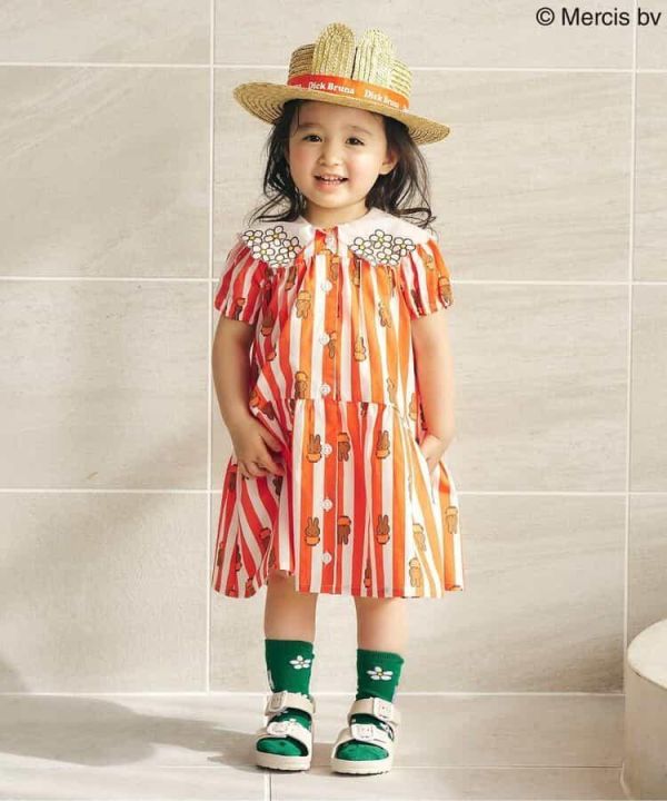 Miffy 兔耳抗uv遮陽草帽 