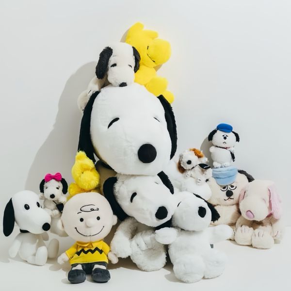 SNOOPY MUSEUM 絨毛背包玩偶吊飾 