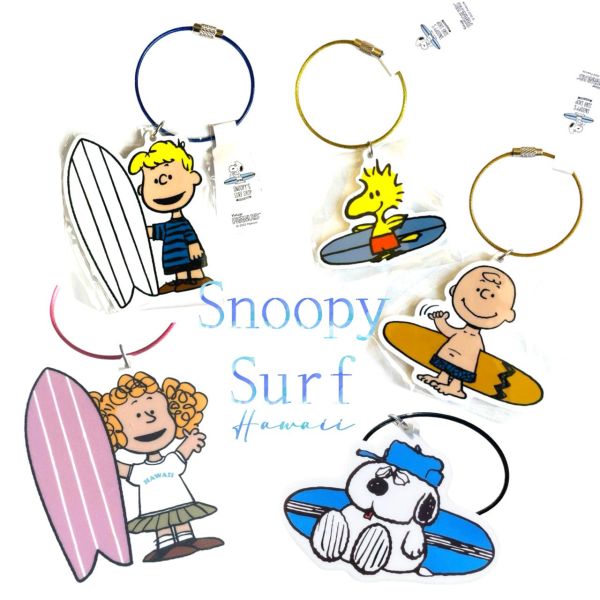 Snoopy Surf Shop 夏威夷限定吊飾 