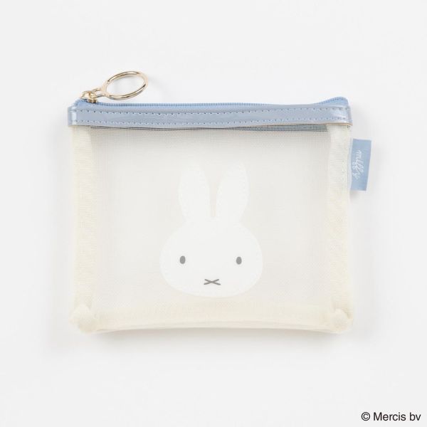 fab 米菲/boris漆皮網狀扁平收納包 