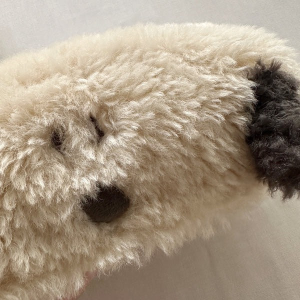 SNOOPY 毛絨造型面紙盒套 