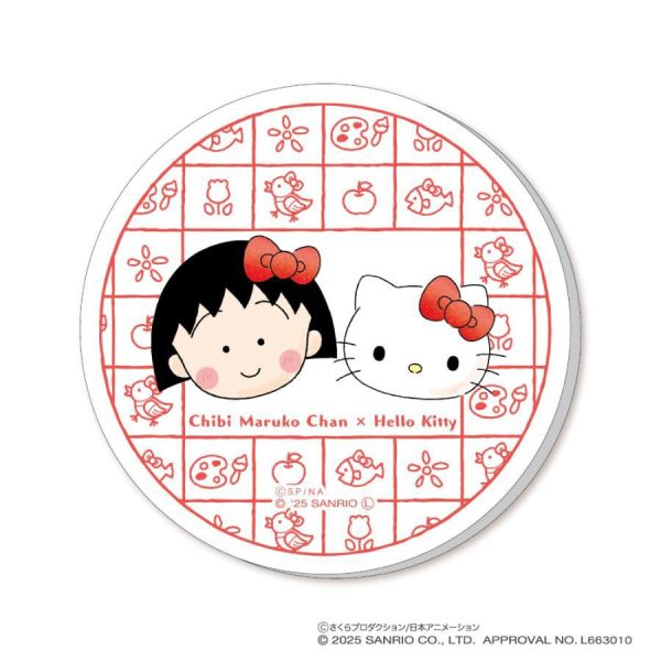 櫻桃小丸子 × Hello Kitty 隨身小鏡 