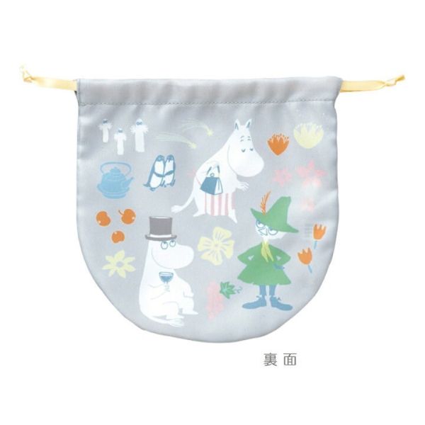 Moomin 柔和復古束口袋 