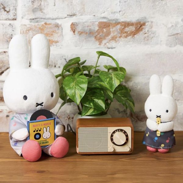 Miffy 唱片款療癒絨毛玩偶 