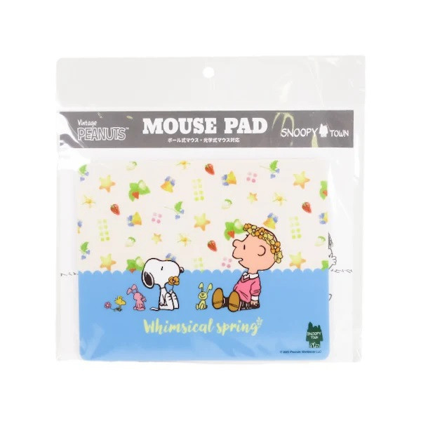 Snoopy 春意盎然滑鼠墊 