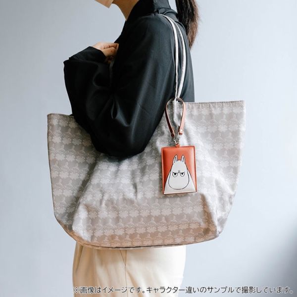 Ajioka Moomin牛皮車票夾 