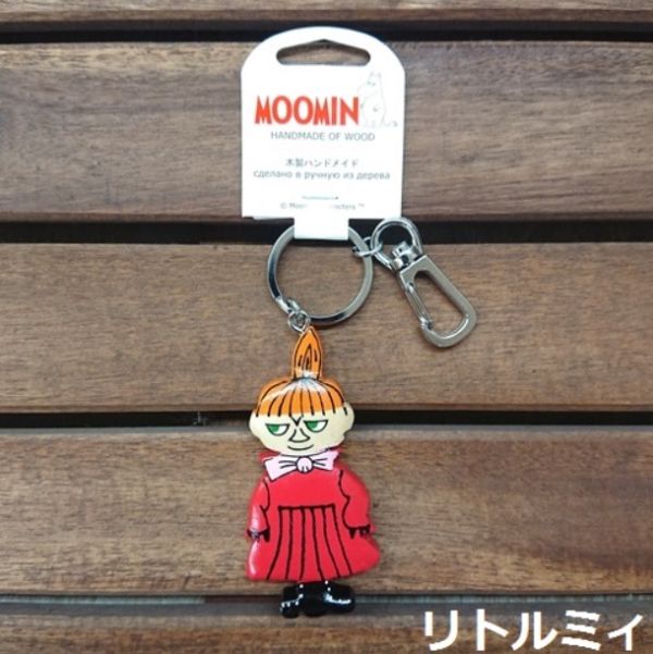 Moomin 瑞典手工木製鑰匙圈 
