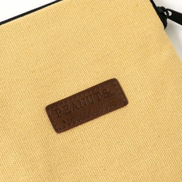 PEANUTS cafe 屋頂上對話框刺繡小包 