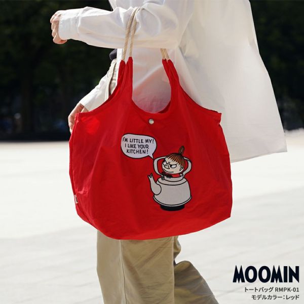 Moomin 刺繡輕量托特包 