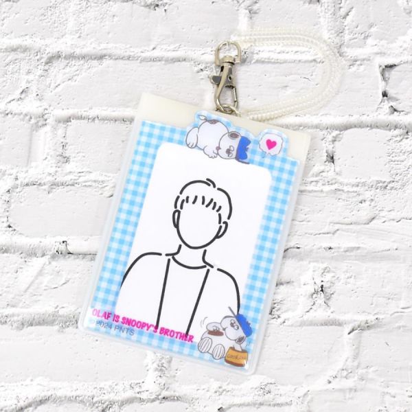 歐拉夫 照片線圈票卡夾/識別證夾 